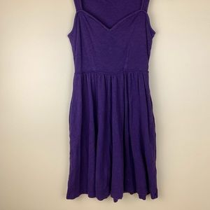 OU cotton short sleeve dress with pockets